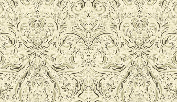 Art Nouveau Damask Seamless Pattern: A Quiet Luxury Design for Modern Creators