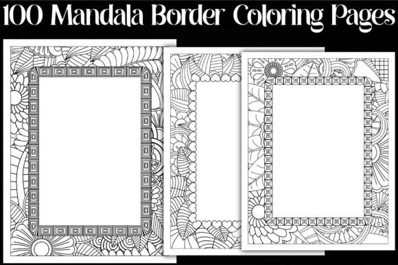 Beyond Relaxation: The Strategic Value of Mandala Border Coloring Pages for Creatives and Entrepreneurs
