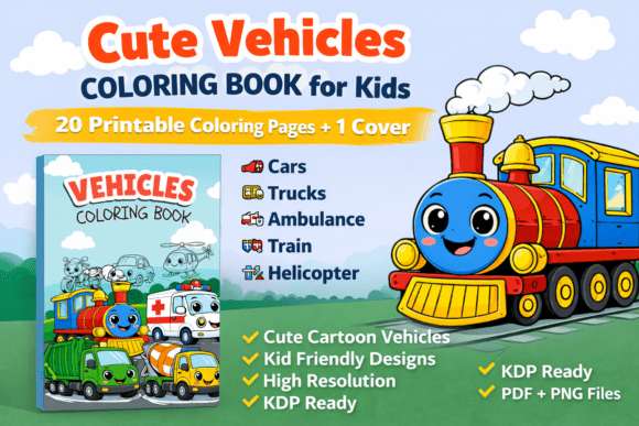 Fueling Creativity and Learning with a Vehicles Coloring Book for Kids