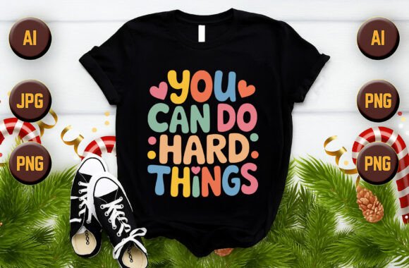 You Can Do Hard Things – Vector Design Insights